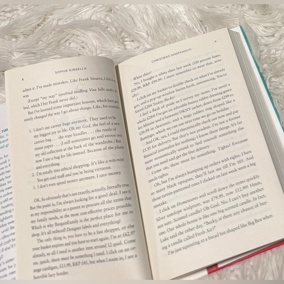 Christmas Shopaholic Hardcover Novel by Sophie Kinsella Holiday Leisure Reading - Picture 3 of 8